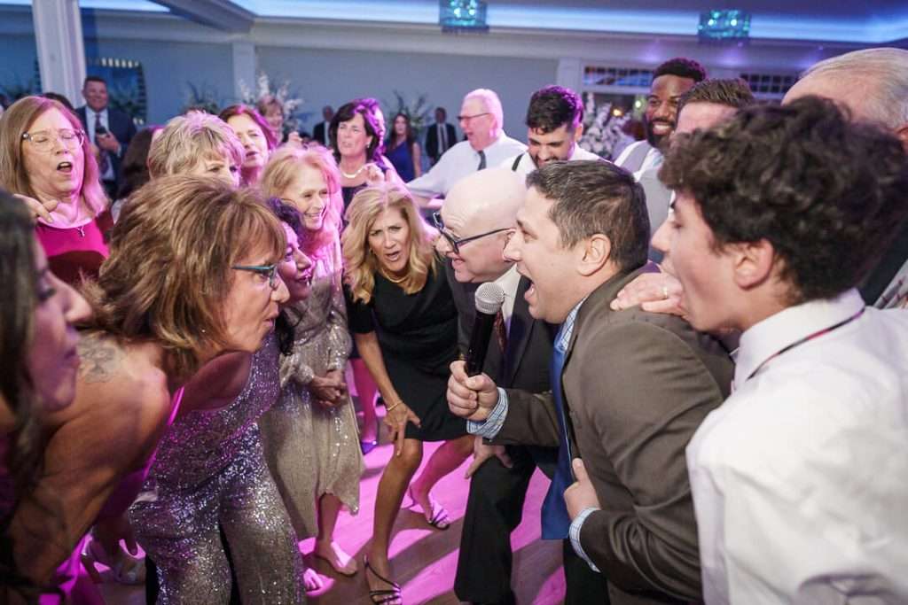 53- Bride-Walking-Aisle-Crystal-Point-Yacht-Club  
