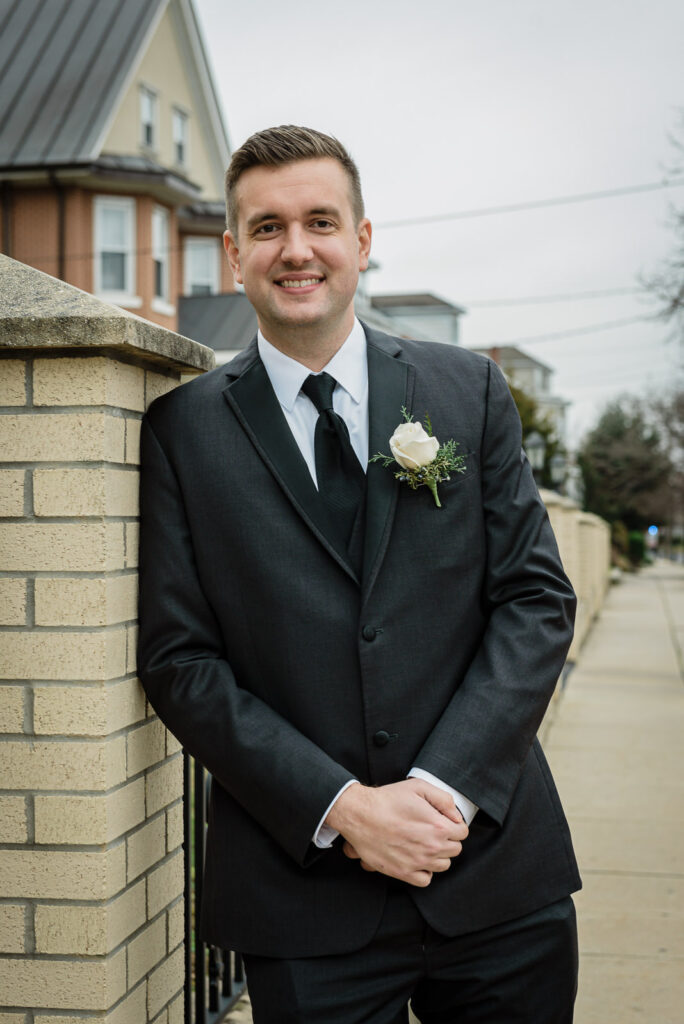 St. Hedwig Church altar decorated for Christmas by Alex Kaplan Photography