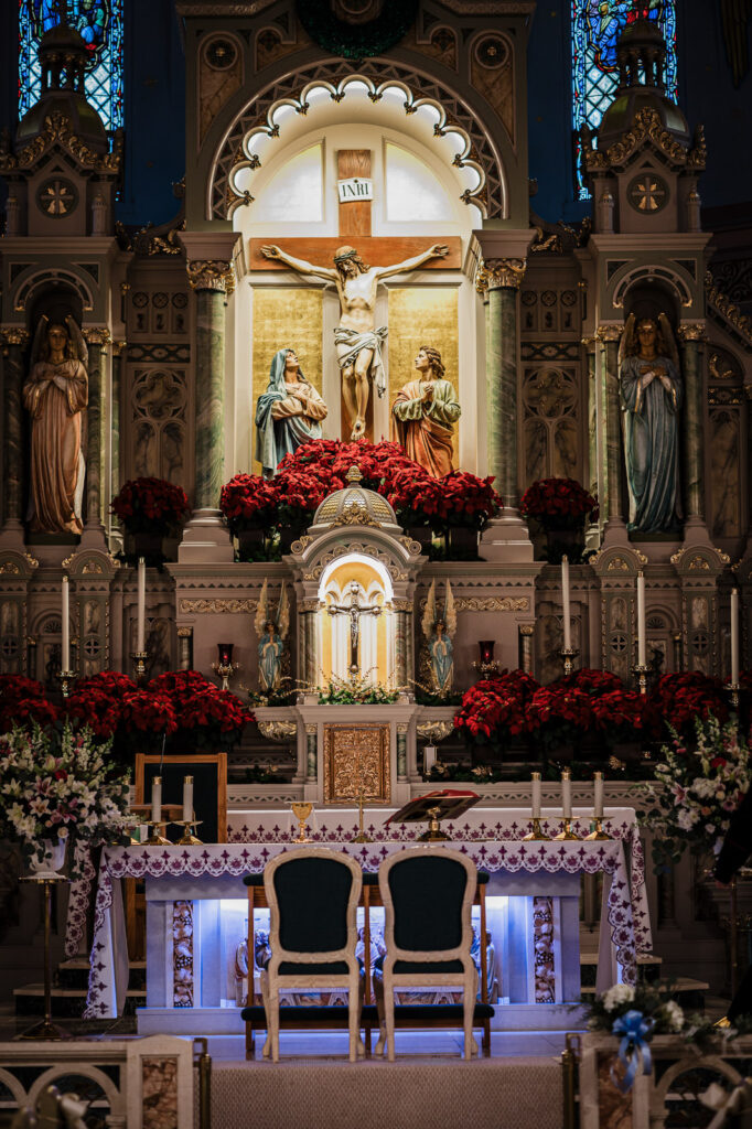 St. Hedwig Roman Catholic Church ceremony space in Trenton by Alex Kaplan