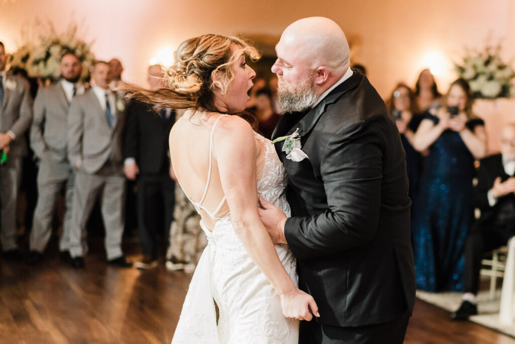 First dance couple reception Windsor Ballroom East Windsor New Jersey