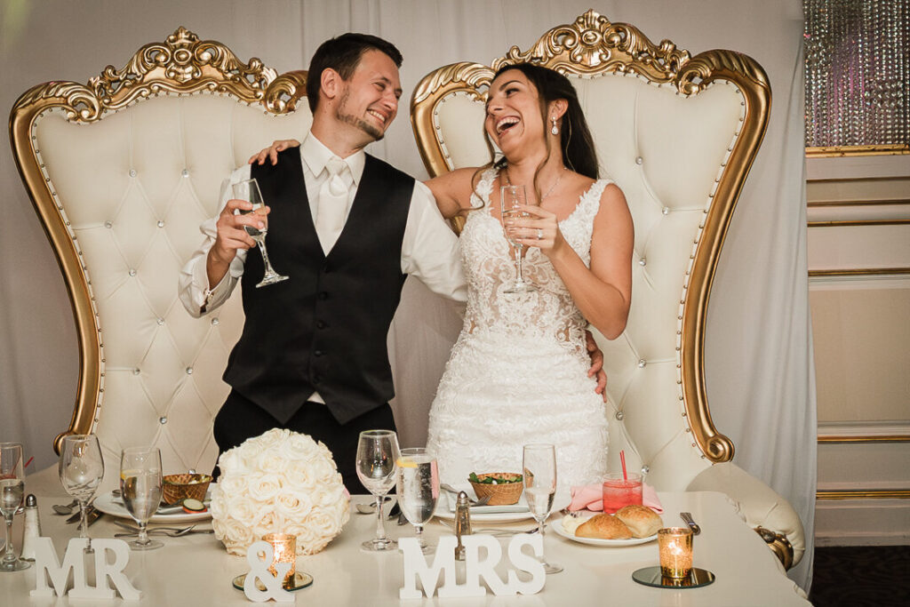 Couple's at the reception